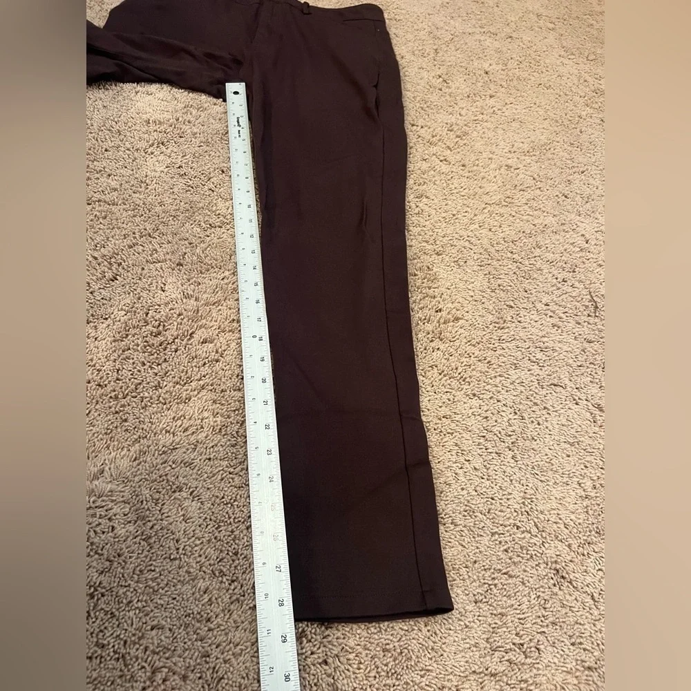 Large Michael kors MK stretchy knit pants brown